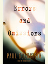 Errors and Omissions: Michael Seeley Series, Book 1